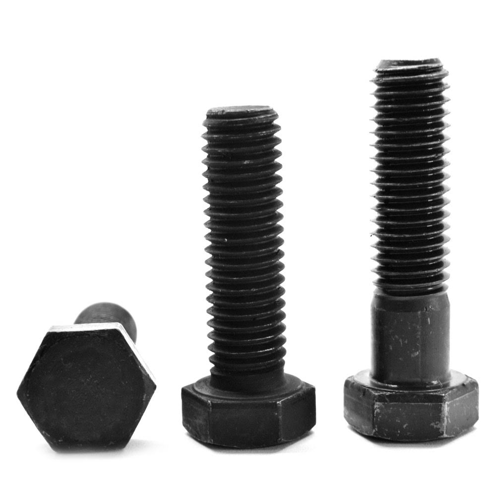 Fine Thread Grade 8 Hex Cap Screw Alloy Steel Black Oxide F412497