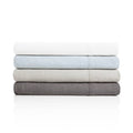 White Cal King French Linen Y124