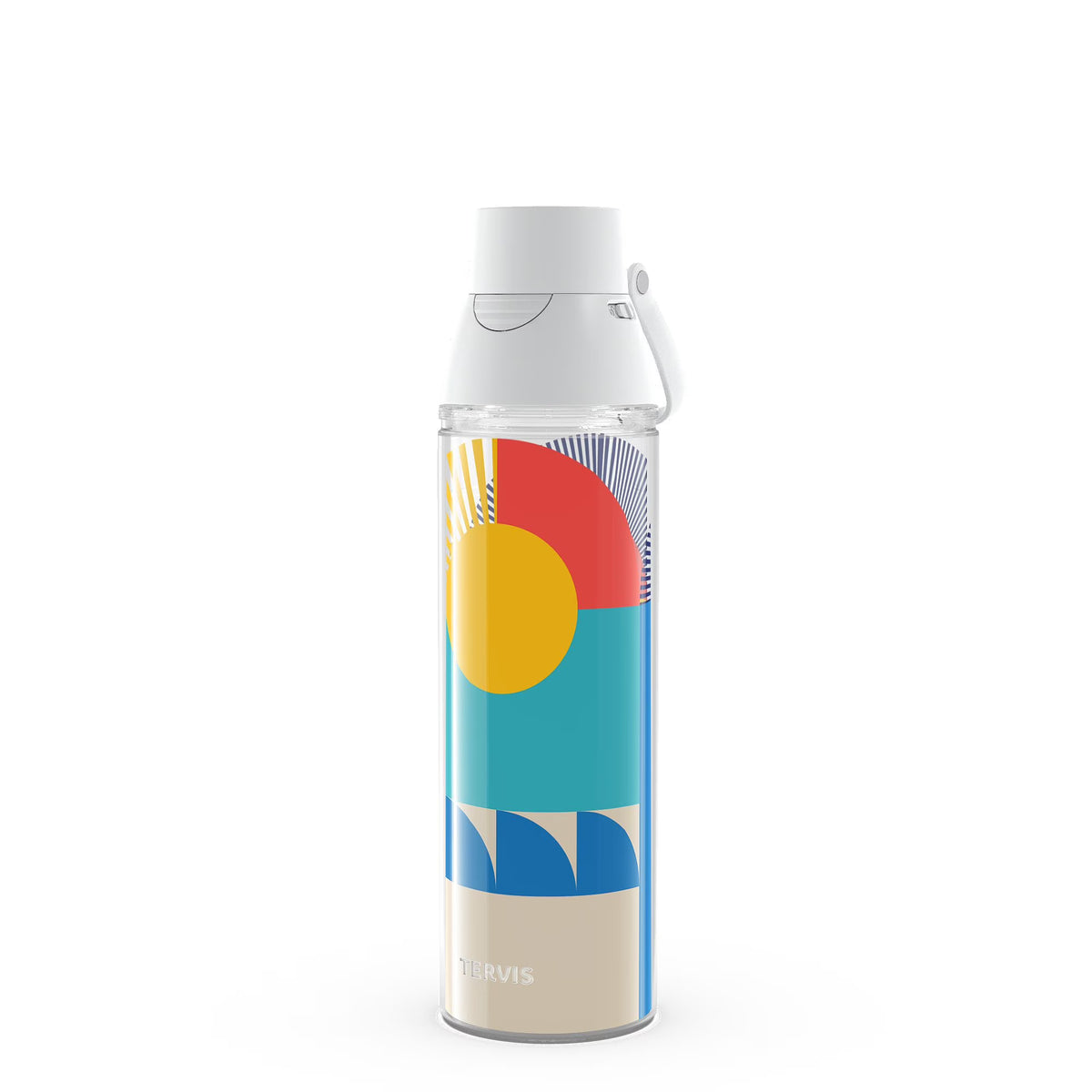 Beach Bright Double Walled Insulated Tumbler Travel Cup, 24oz Venture Lite Water Bottle I3343