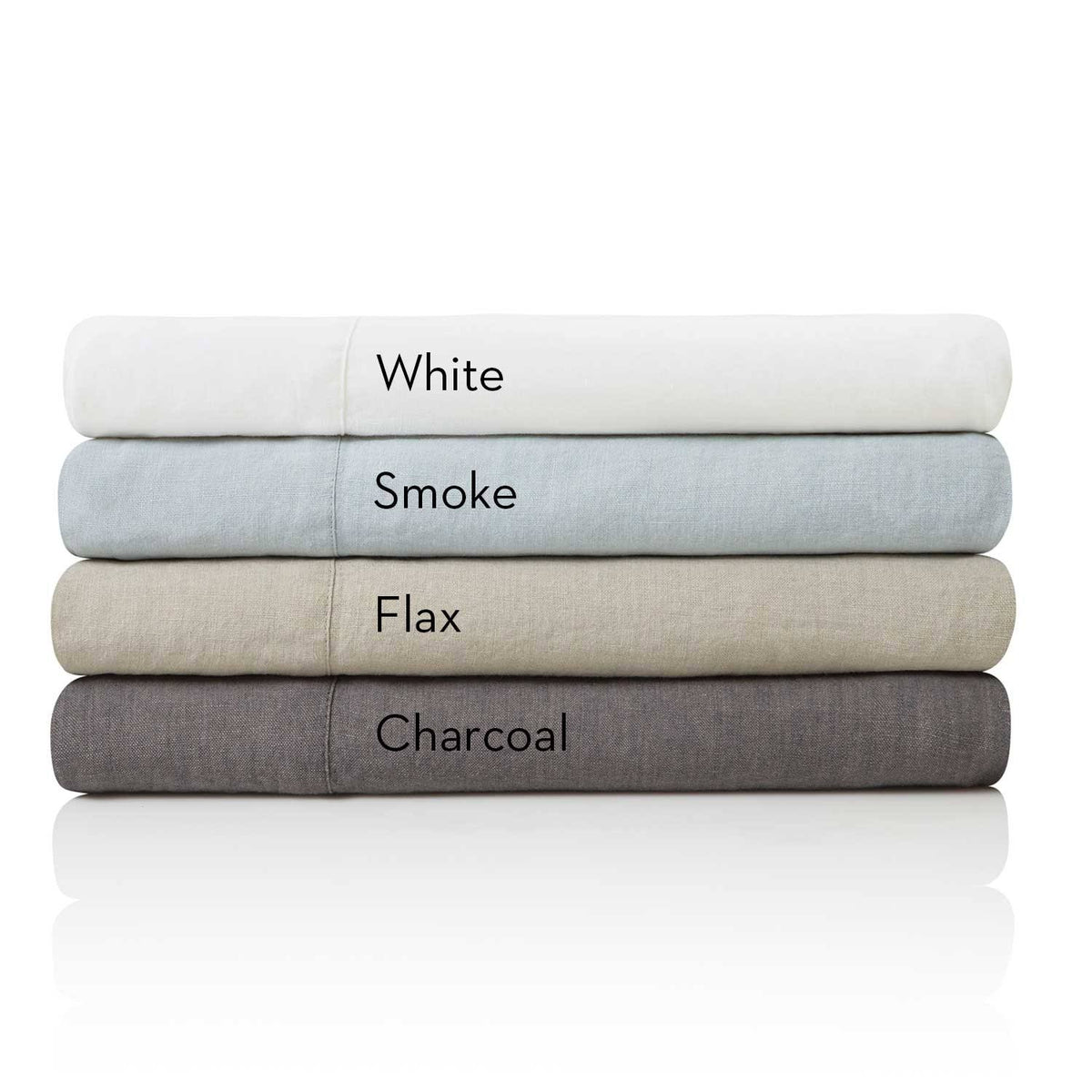 White Cal King French Linen Y124