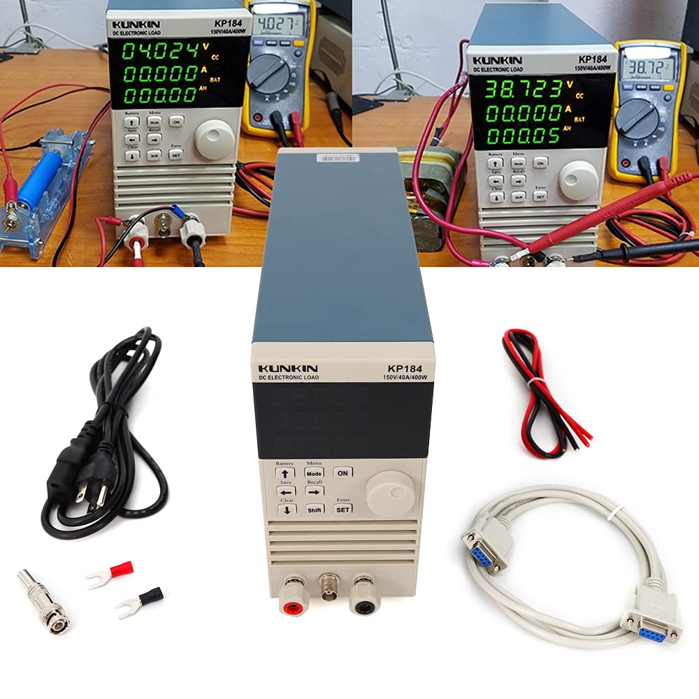 400W 150V 40A Electronic Load Battery Capacity Tester P4726