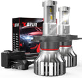 H4 LED Headlight Bulbs 9003 HB2 Hi/Lo Beam Conversion Kit 6000K-6500K Xenon White IP65 Waterproof Pack of 2 W421374