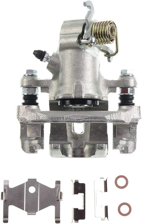 Disc Brake Caliper Assembly with Bracket Rear Right Passenger Side Pack of 2 L46648