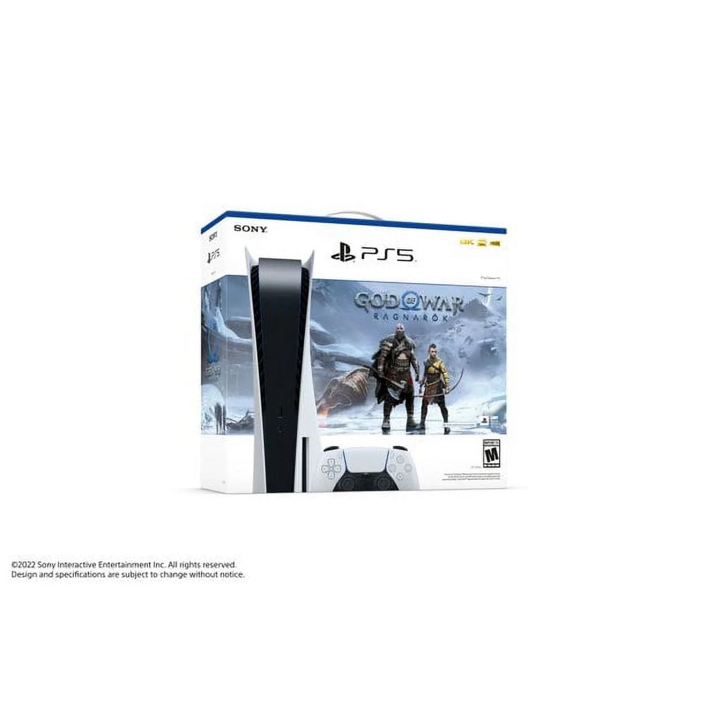 PlayStation 5 Gaming Console Disc Version Bundle with Silicone Controller Cover Skin P548