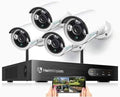 Wireless Security Camera System 8CH 1080p NVR 4pcs C57237