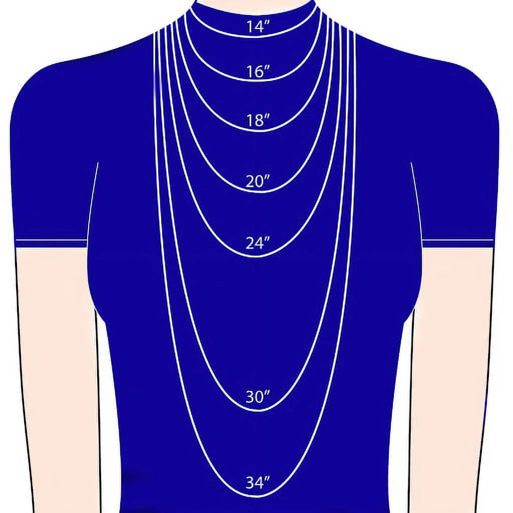 14k Yellow Gold Light Cuban Chain Necklace (24 inch) Q290846