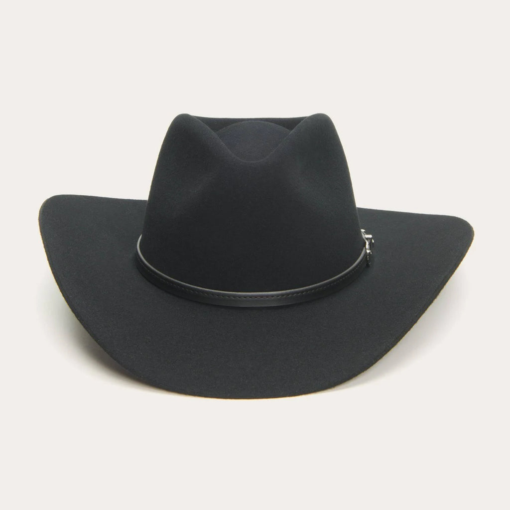 Black Buffalo Fur Hat B10085