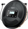 Portable CD Player with Bluetooth FM Transmitter AUX Output Rechargeable 1800mah X710687