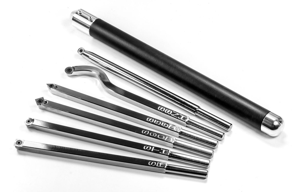 Carbide Wood Lathe Tools Set with 4 Handles C1383