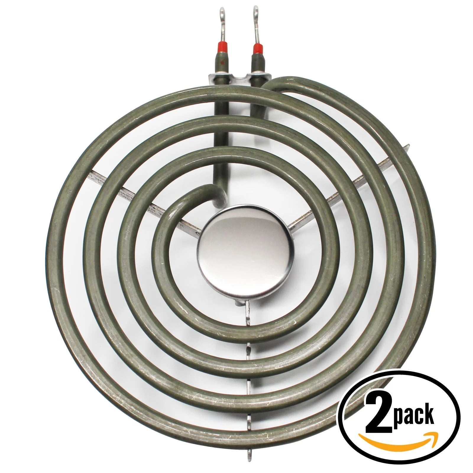 2-Pack 6 inch 4 Turns Surface Burner Element for Range Stove Cooktop F895