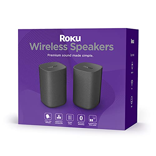 Black Wireless Speakers 2 Count J331397