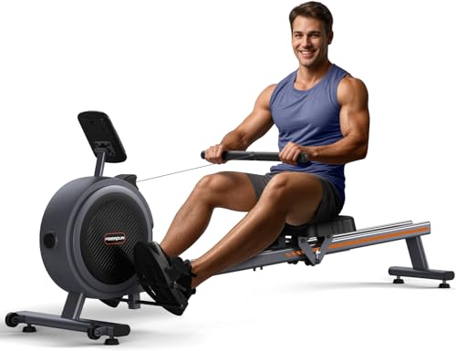 Compact Rowing Machine with 350LBS Loading Capacity E7742