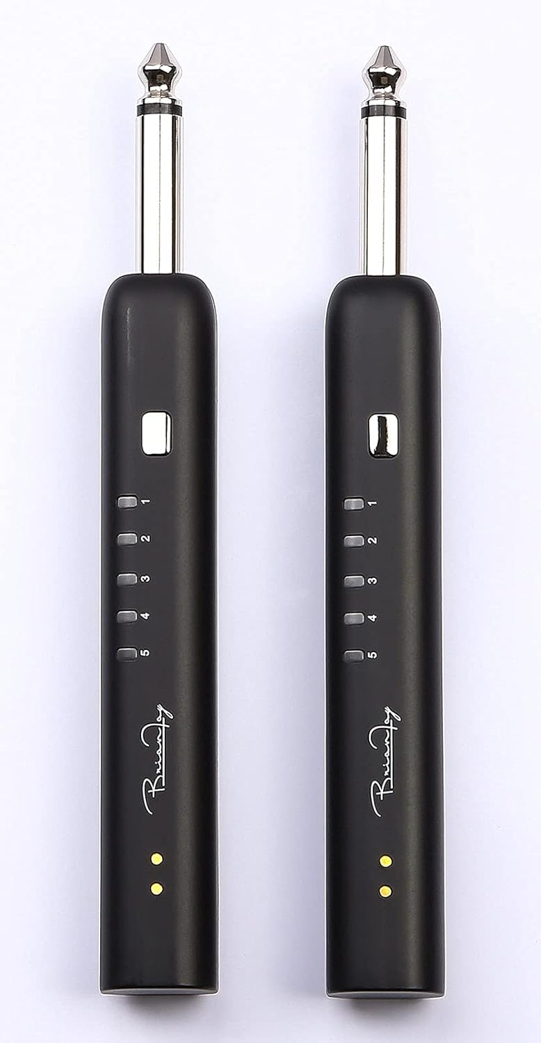 Rechargeable UHF Band Wireless System for Guitar and Bass F651924