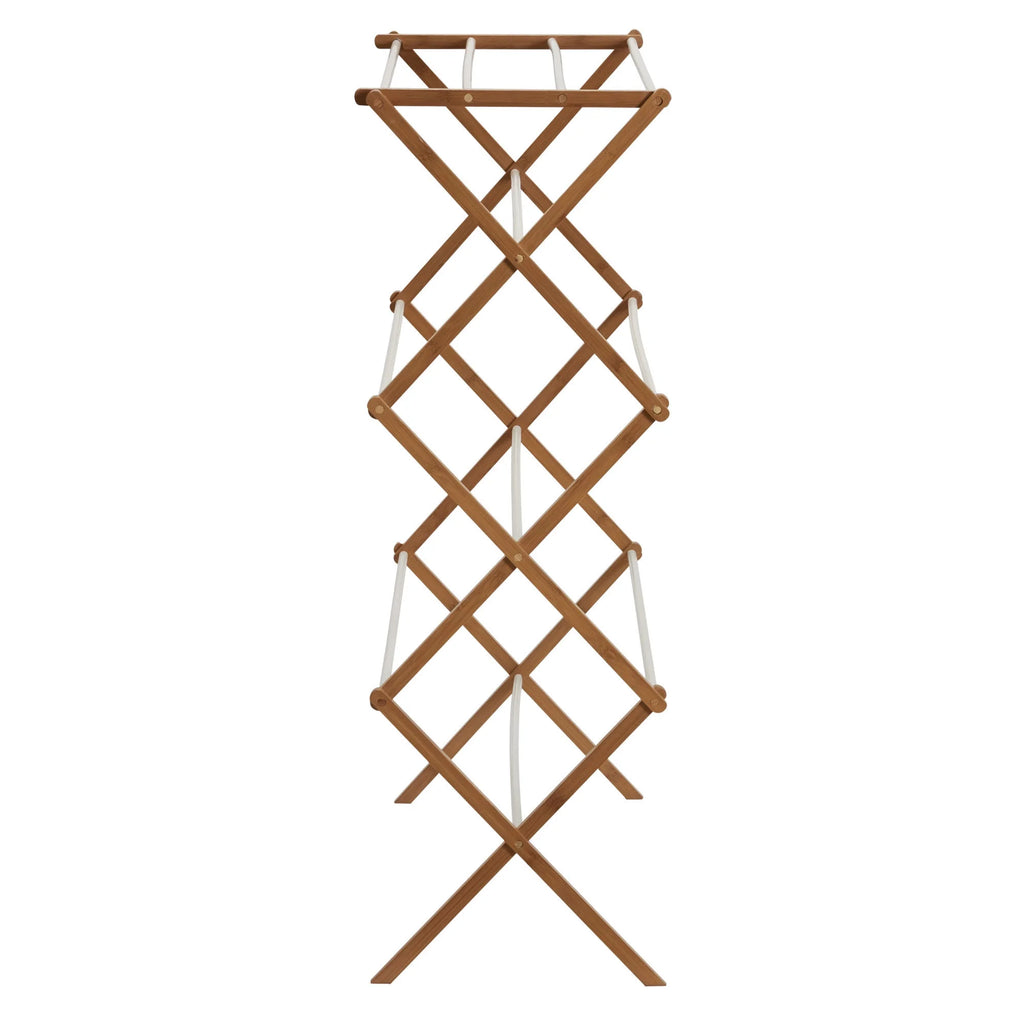 Collapsible Bamboo Clothes Drying Rack S40942