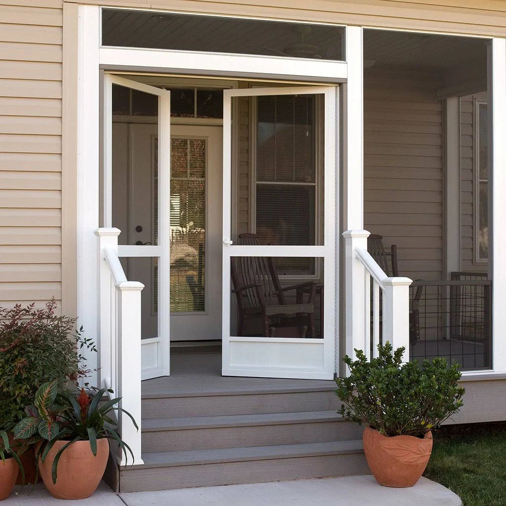 White Aluminum Screen Door (80x36) M3080