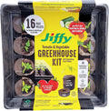 50mm Seed Starting Greenhouse Kit with 16 Peat Pellets I751