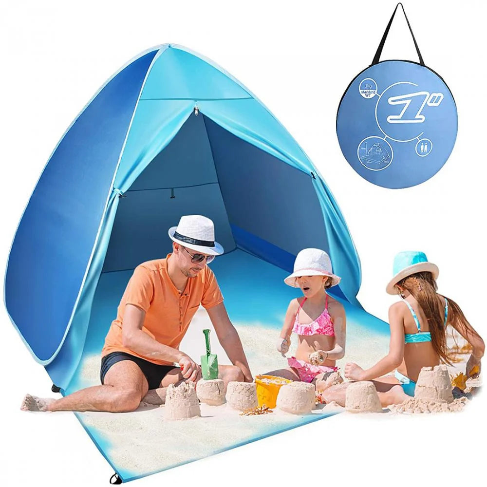 Pop Up Beach Tent with Canopy Carry Bag M591482
