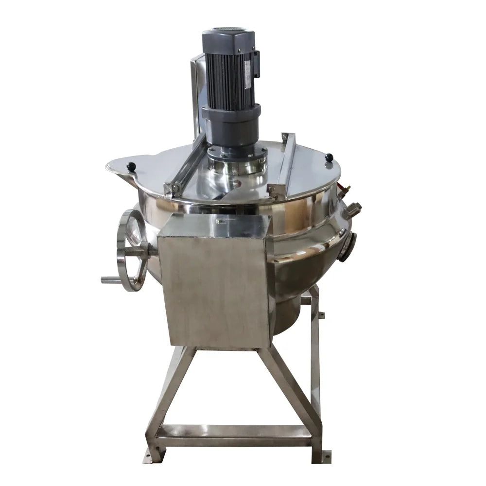Electric Jacketed Kettle 50L Stainless Steel Silver I423101