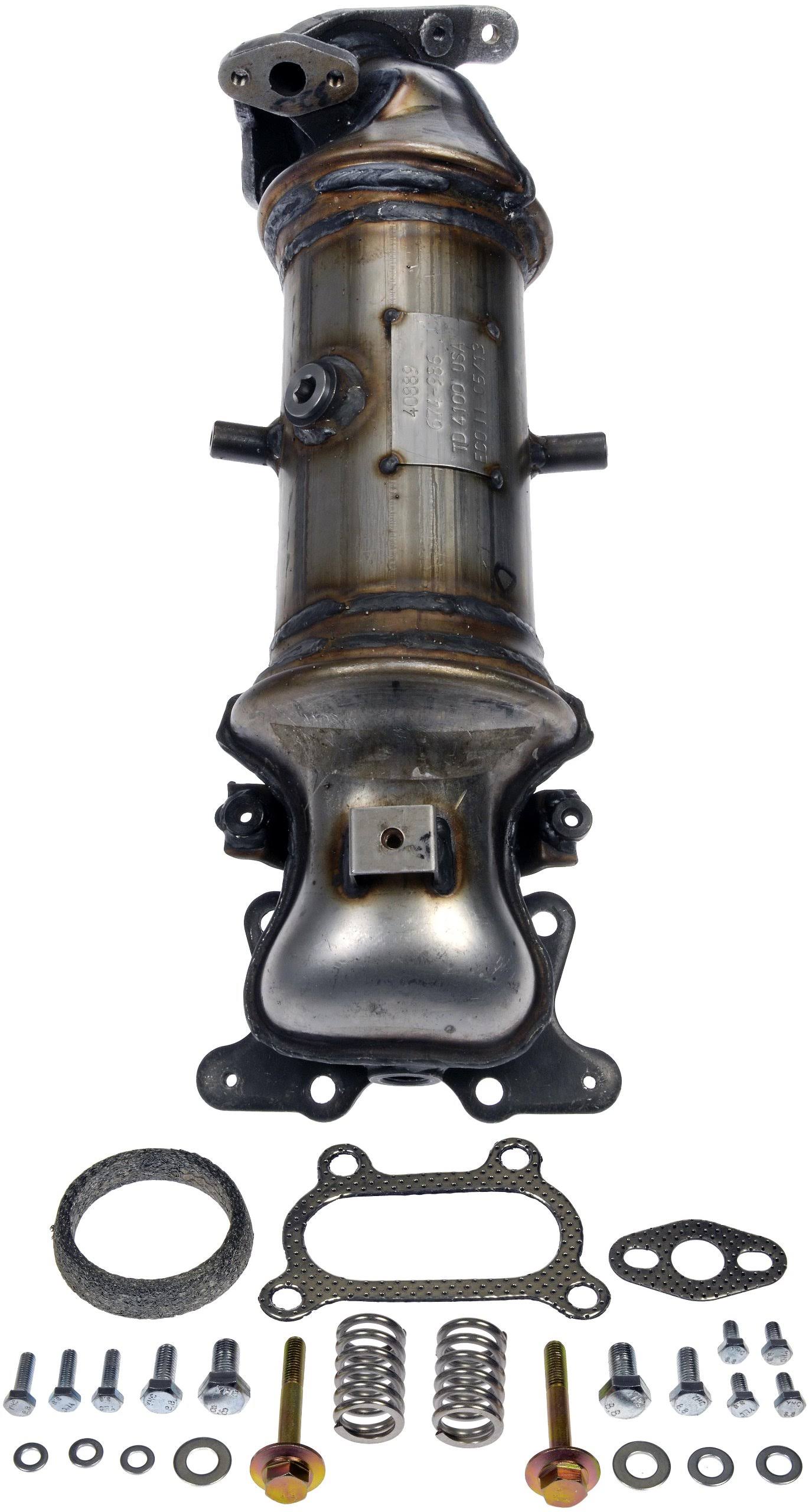 Catalytic Converter with Integrated Exhaust Manifold H211201