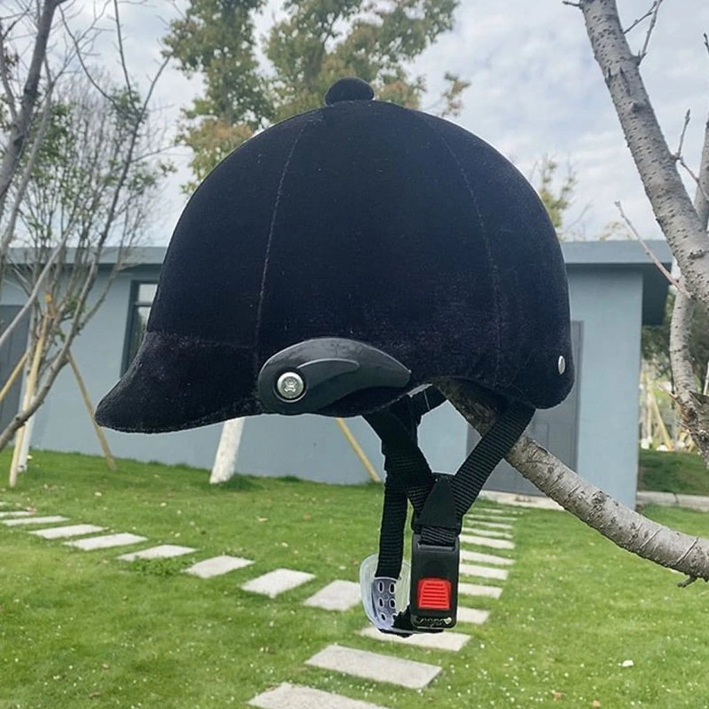 Black Equestrian Horse Riding Helmet S802