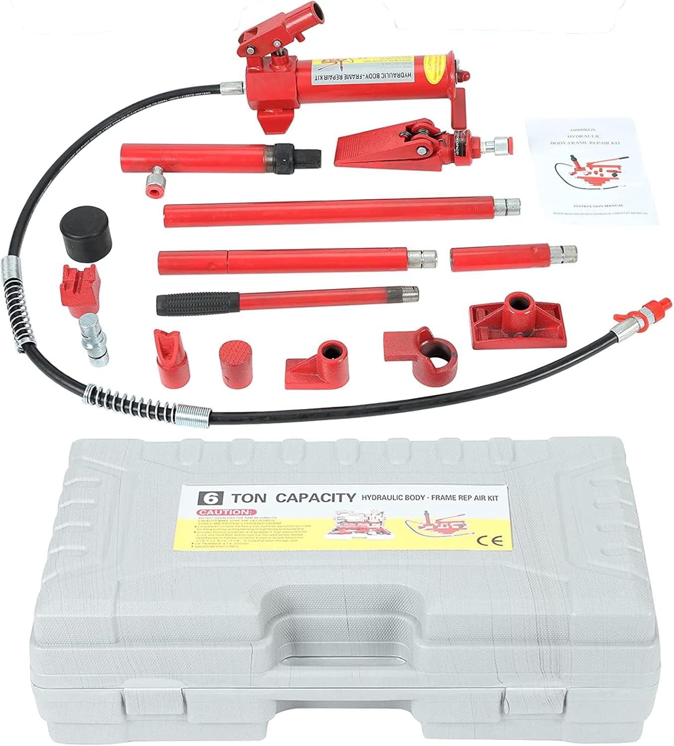 6 Ton Porta Power Hydraulic Jack with 78.7 inch Ram J192