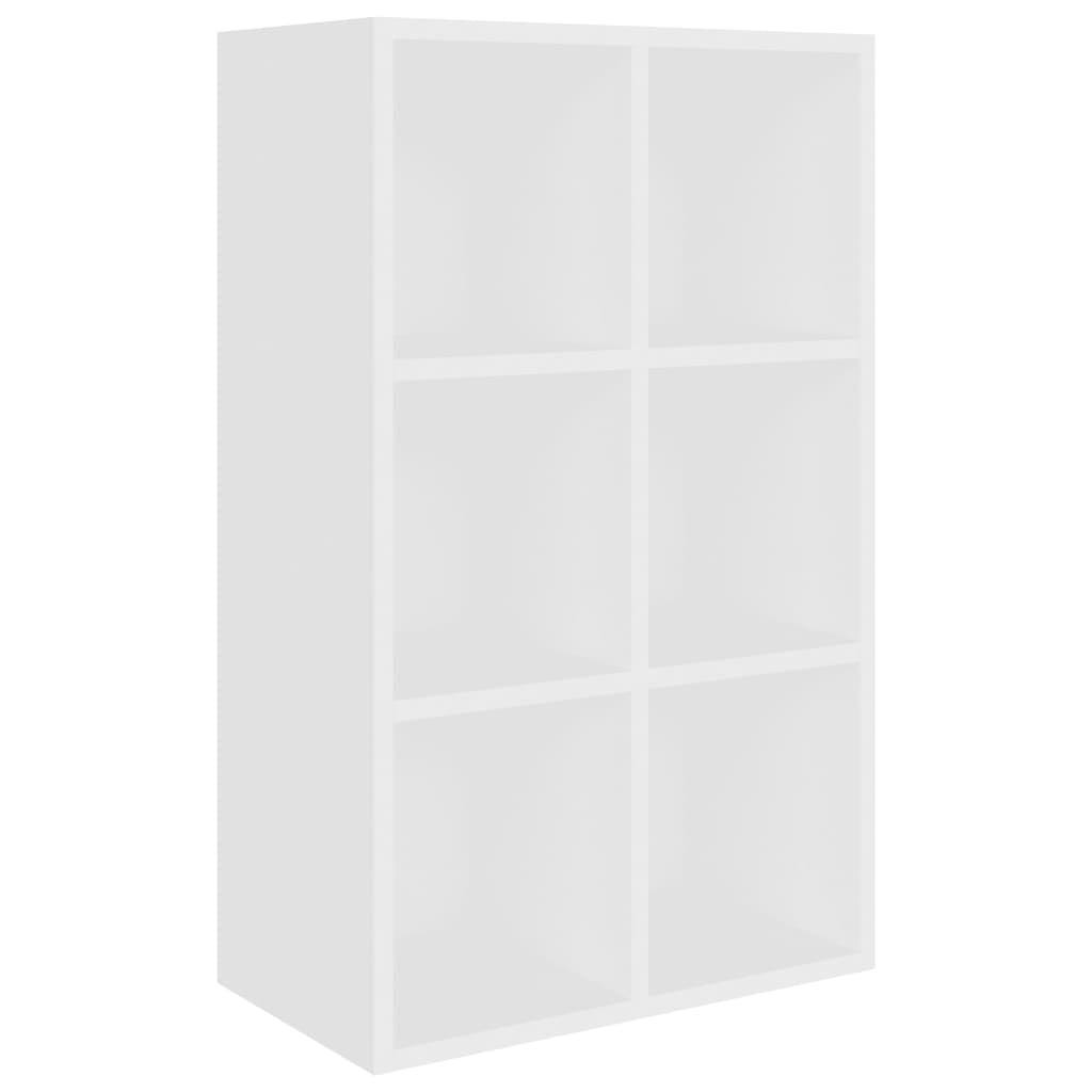 White Chipboard Book Cabinet Sideboard X79898