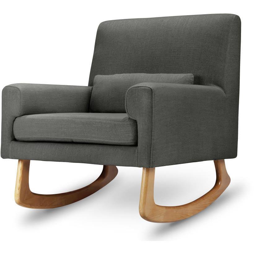Beige/Walnut Rocker F195109