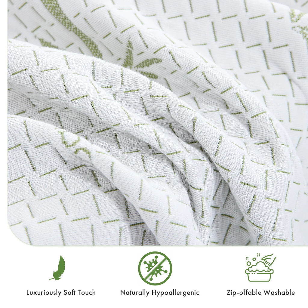 6 inch Memory Foam Mattress with Bamboo Cover P7003