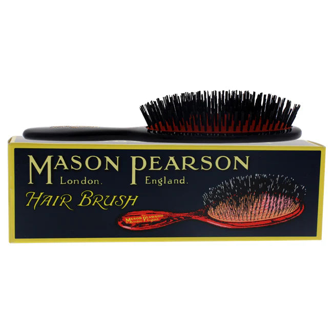 Pocket Bristle Brush - Dark Ruby - 1 Pc Hair Brush A48791