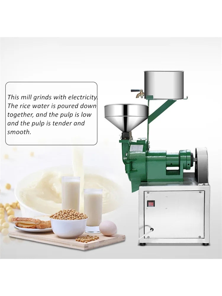 Electric Rice Soybean Grain Grinder Dry wet Dual Z80283