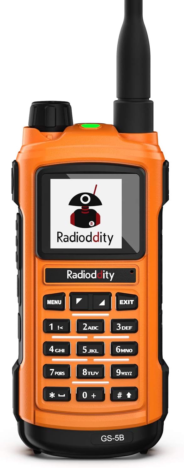 Handheld Ham Radio Dual Band Two Way Radio with Bluetooth and Programming Cable M469