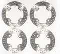 Front & Rear Brake Rotors Discs O1898