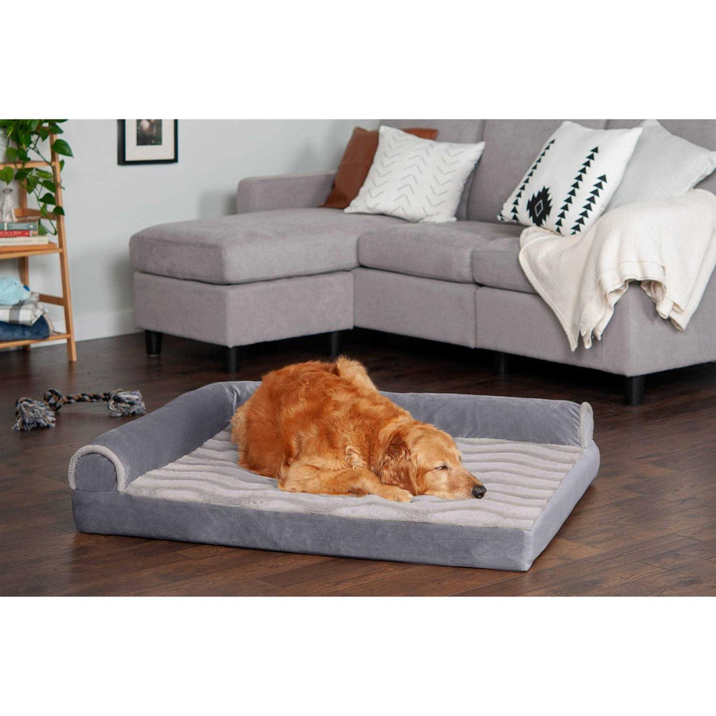 Fur Velvet Chaise Lounge Dog Bed R290