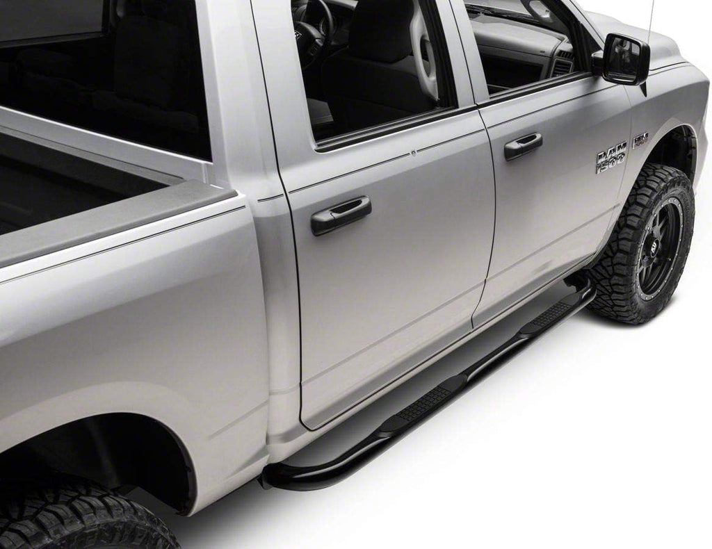 Black 3-Inch Side Step Bars U2741