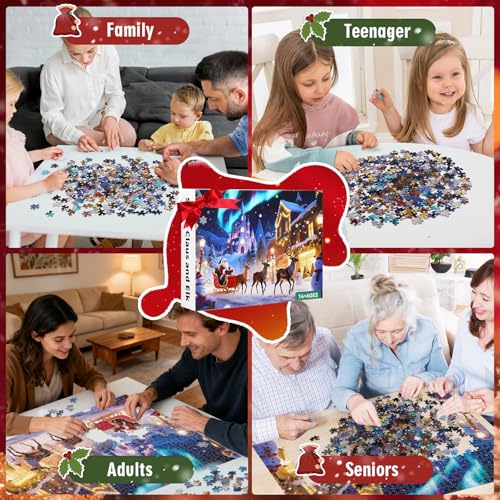 1000 Pieces Christmas Jigsaw Puzzle H316439