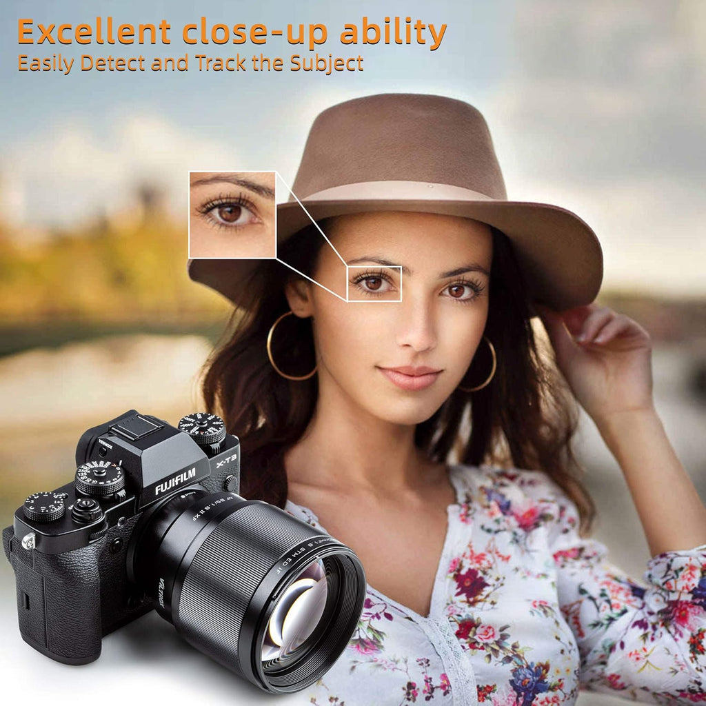 85mm f1.8 Mark II AF Portrait Fixed Focus Lens for Fuji X Mount Camera N109