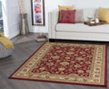 8x10 Red Traditional Area Rug T3825