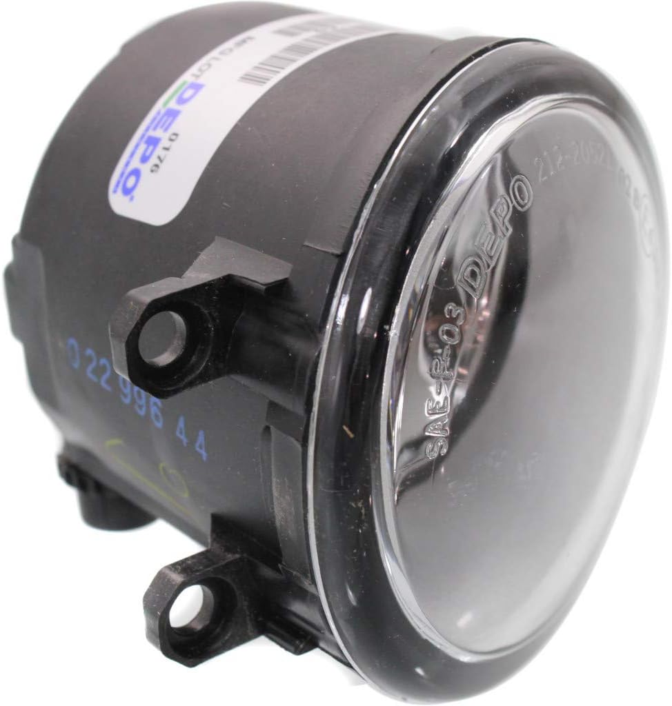 Fog Light Assembly Passenger Side with Bulbs, Pack of 2 C74987
