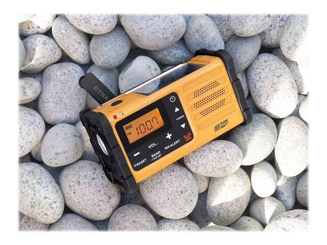 Yellow Portable Stereo Radio B662