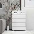 6 Drawer White Chest B915