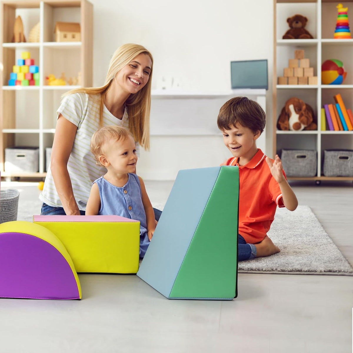 5PCS Foam Climbing Blocks Set Q9194