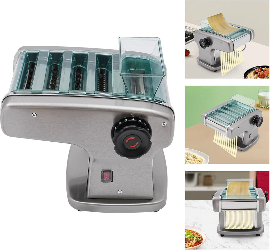 Electric Pasta Maker, 110V 135W Automatic Noodle Maker Machine W2735