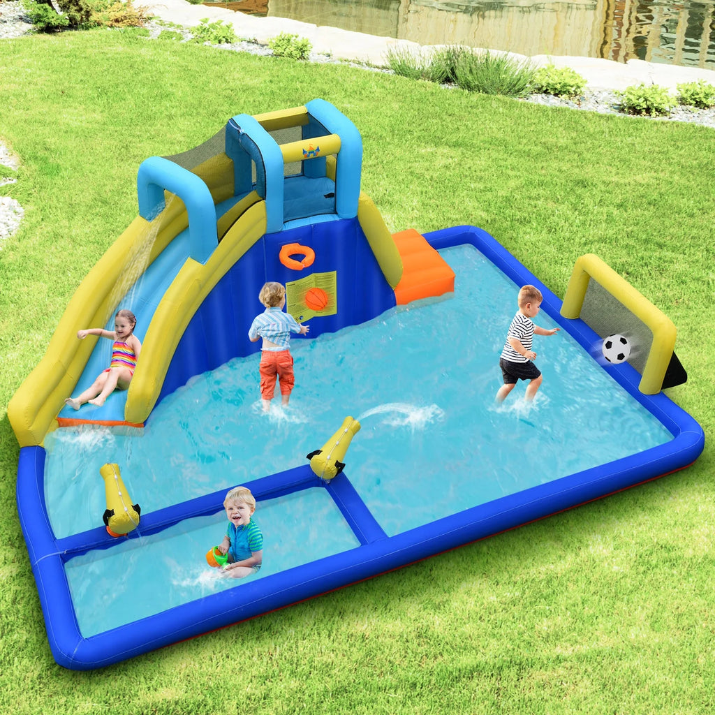 Inflatable Water Slide Bounce House Climbing Wall K8072