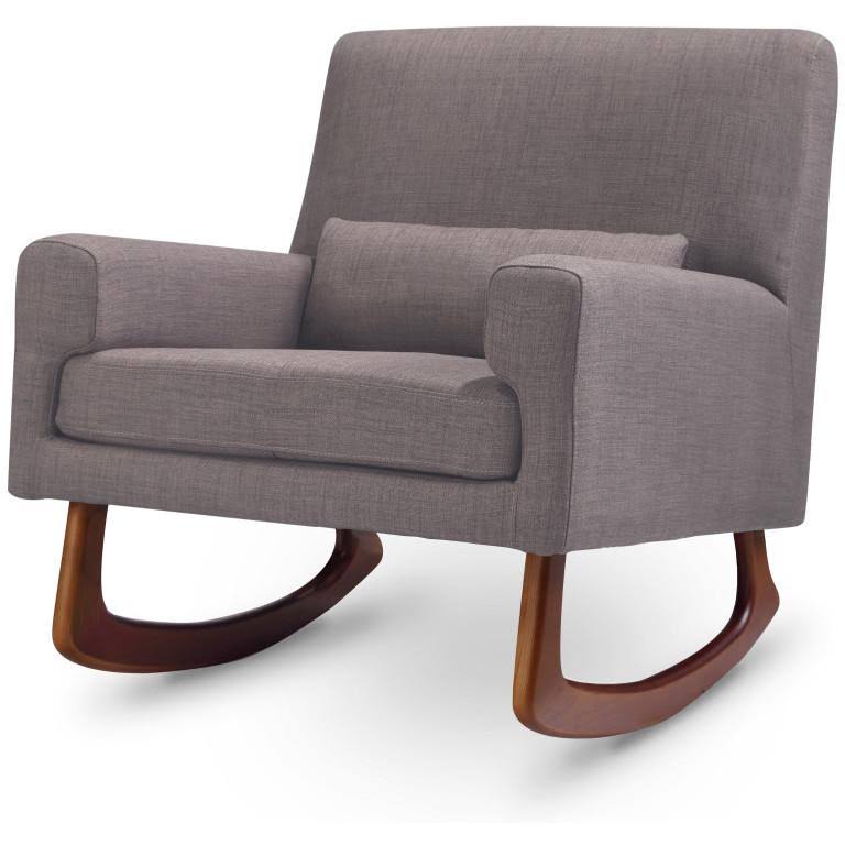 Beige/Walnut Rocker F195109