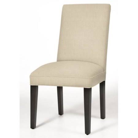 Matte Black Upholstered Dining Chair S643