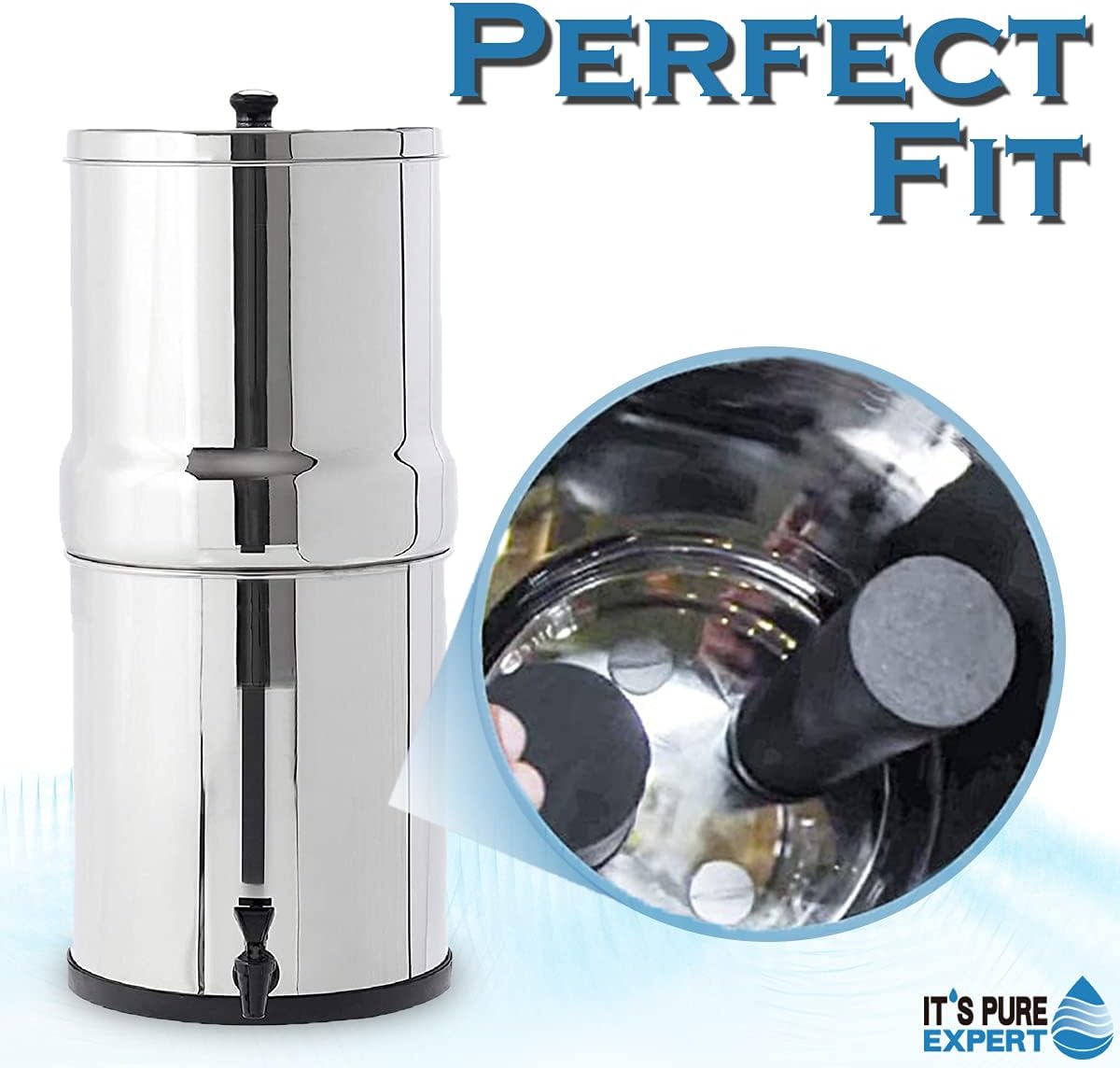 2 Packs Coconut Activated Carbon Water Filter Replacement Y33024
