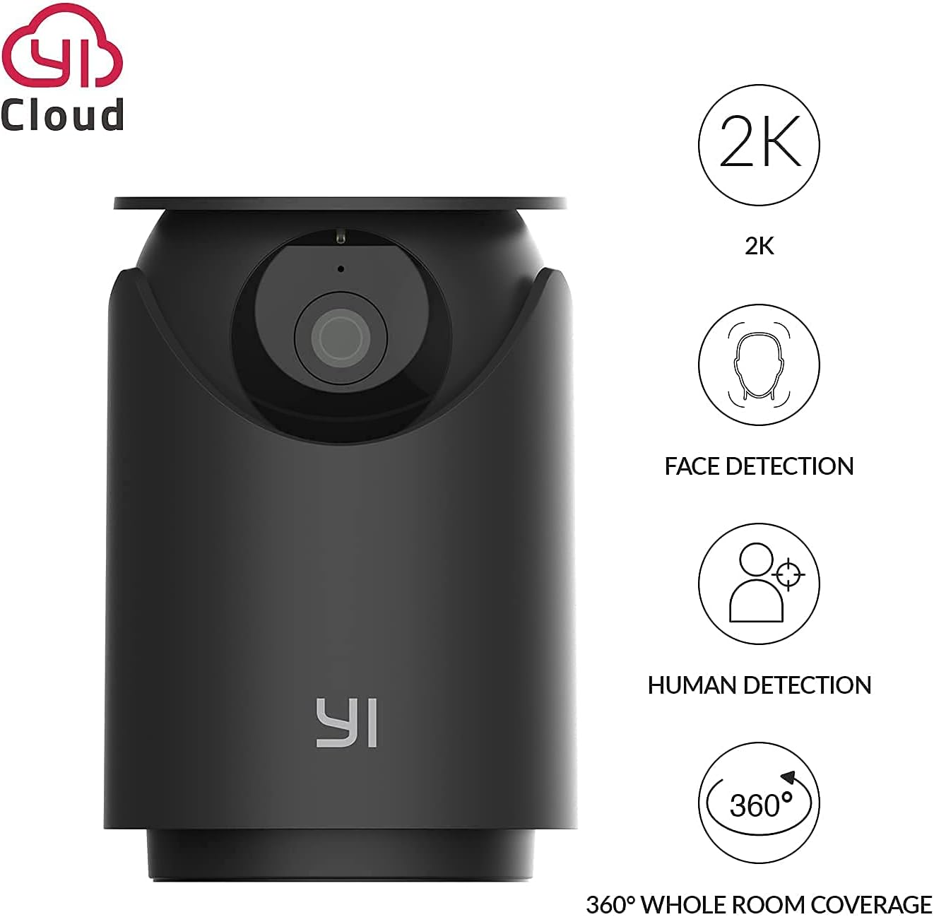 2K WiFi Indoor Security Camera 2pc Q340