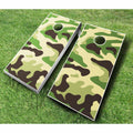 Turquoise Yellow Cornhole Set R910414