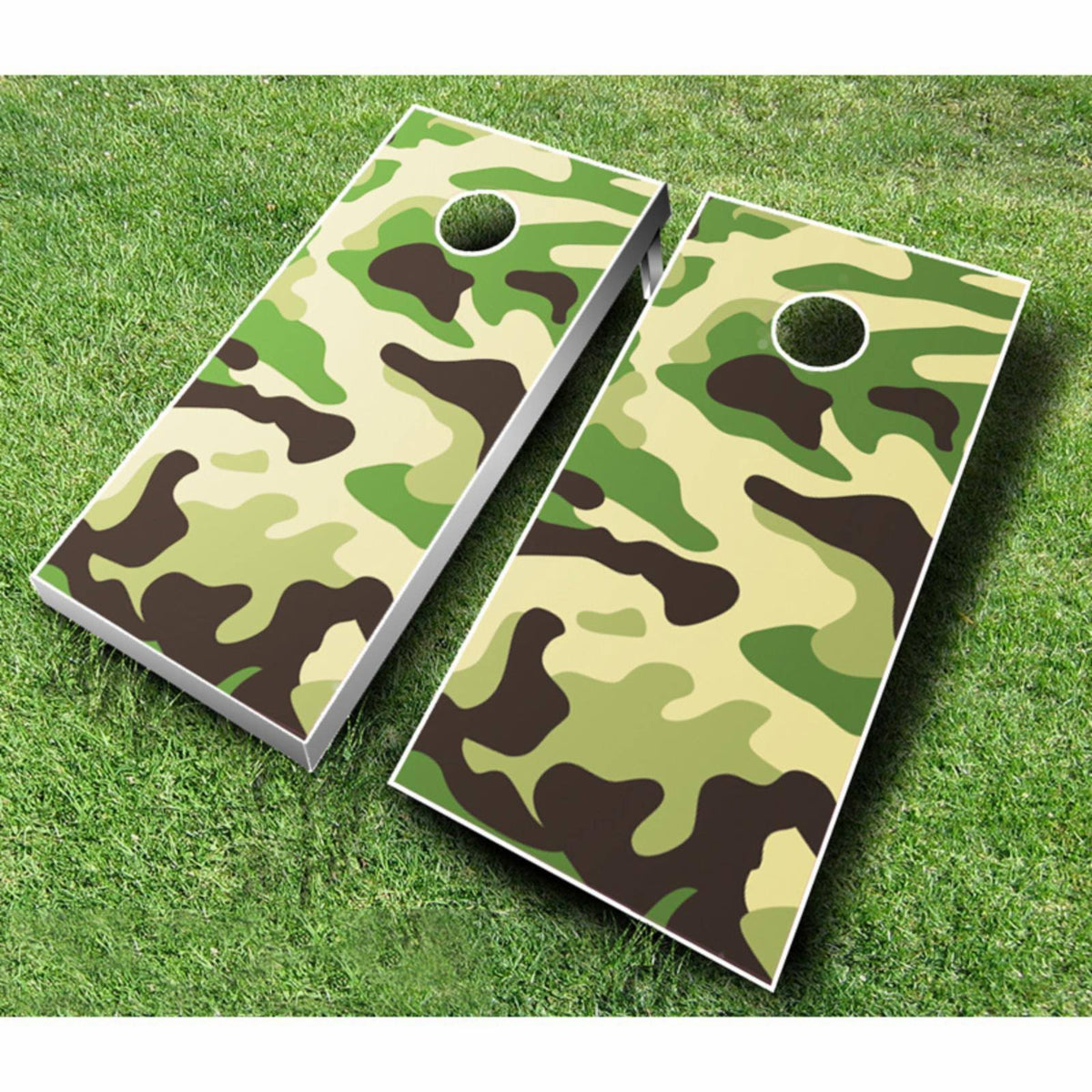 Turquoise Yellow Cornhole Set R910414