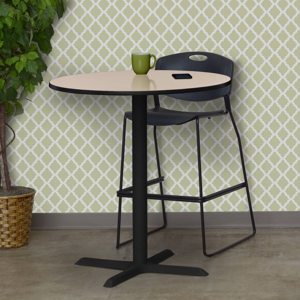 36x22 Round Cafe Table B201